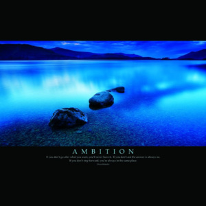 Plakát - Ambition (2)