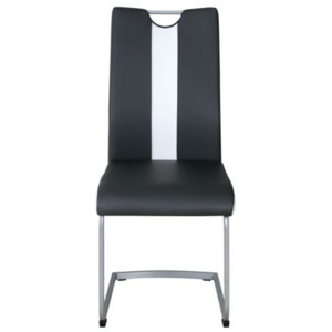 Houpací Židle Irma barvy hliníku, bílá, šedá 44/98/59 cm