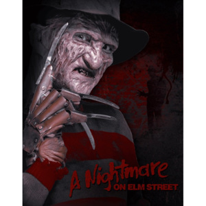 Plechová cedule: Nightmare on Elm Street - 40x30 cm