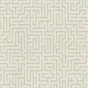 Vliesové tapety na zeď Graphics Alive 13260-40, Labyrint světle hnědý, rozměr 10,05 m x 0,53 m, P+S International