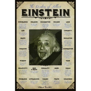 Plakát - Einstein Quotes