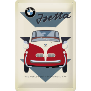 Nostalgic Art Plechová cedule – BMW Isetta 30x20 cm