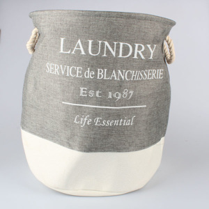 Casa de Engel Textilní koš na prádlo laundry Barva: šedá