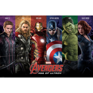 Plakát - Avengers Age of Ultron (tým)