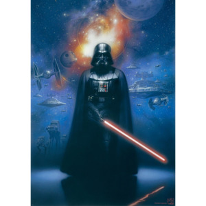 C1600P4A Fototapeta: Star Wars Darth Vader (1) - 254x184 cm
