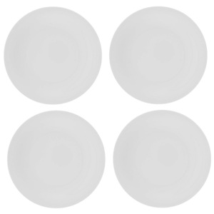 Sada 4 porcelánových talířů Sola Chic Lunasol, 21 cm