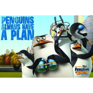 Plakát - Penguins of Madagascar