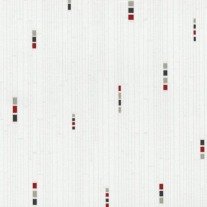 Vliesové tapety na zeď Pure and Easy 13275-20, čtverce šedo-červené, rozměr tapety 10,05 m x 0,53 m, P+S International