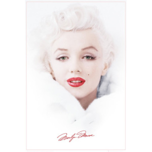 Plakát - Marilyn Monroe (Bílé)
