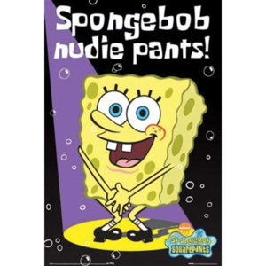 Plakát - Sponge Bob nudie pants