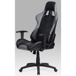 Kancelářská židle KA-N178 GREY - šedá