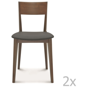 Sada 2 dřevěných židlí Fameg Dorete