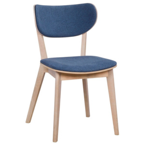 Sada 2 modrých židlí z dubového dřeva Folke Cato