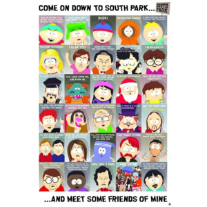 Plakát - South Park Quotes (1)