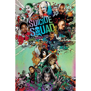 Plakát - Suicide Squad (Atomovka)