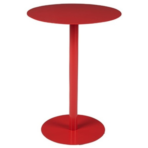 Červený odkládací stolek Elvi