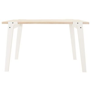 Bílý jídelní/pracovní stůl rform Switch, deska 122x63 cm