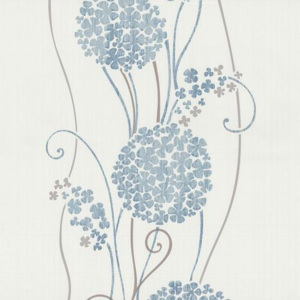 Vliesové tapety na zeď Tribute 42013-20, květy modré, rozměr 10,05 m x 0,53 m, P+S International