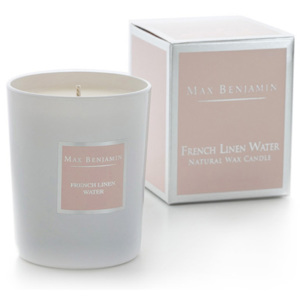 Max Benjamin – Classic vonná svíčka French Linen Water, 190 g