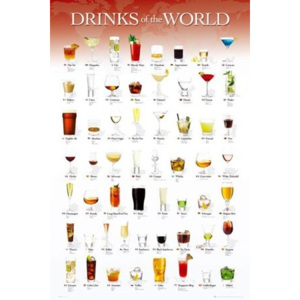 Plakát - Drinks of the World