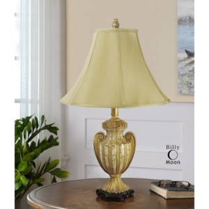 HT Lampa stolní zlatá 65cm