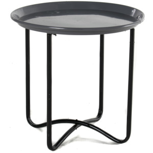 Odkládací stolek šedý