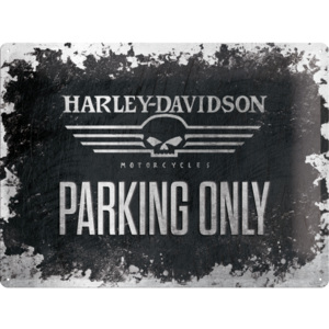 Nostalgic Art Plechová cedule - Harley-Davidson Parking Only (2) 30x40 cm