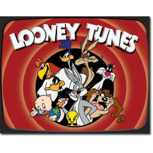 Plechová cedule: Looney Tunes