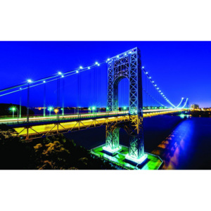 C1443P8 Fototapeta: Manhattan Bridge - 254x368 cm