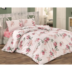 Přehoz přes postel dvoulůžkový Monica růžová, 240x200 cm