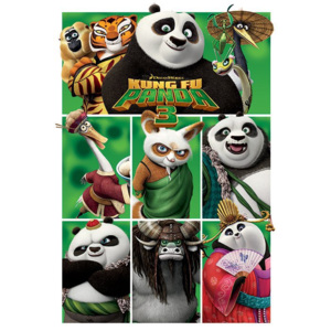 Plakát - Kung-fu Panda 3