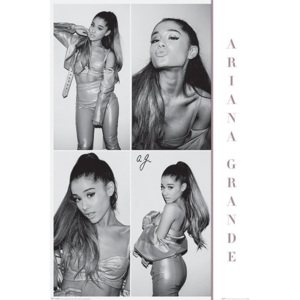Plakát - Ariana Grande (Black & White)