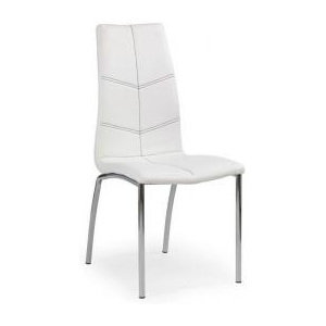 Jídelní židle K114 Ekokůže bílá
