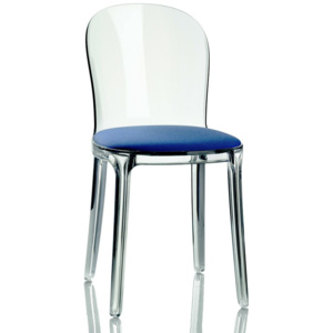 Židle s modrým sedákem Magis Vanity