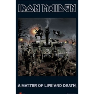 Plakát - Iron Maiden matter of life and death