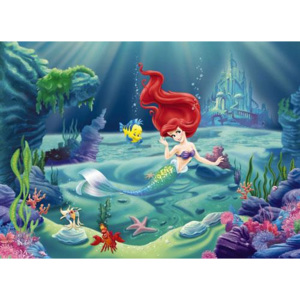 Fototapeta Disney Arielle 254 cm x 184 cm fototapety Komar 4-463