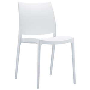 Design2 Židle Aruka bílá