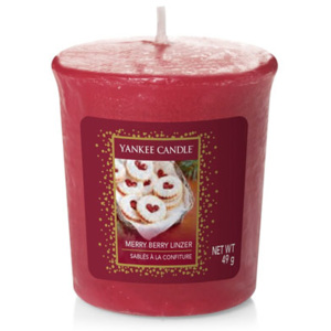 Yankee Candle – votivní svíčka Merry Berry Linzer 49 g