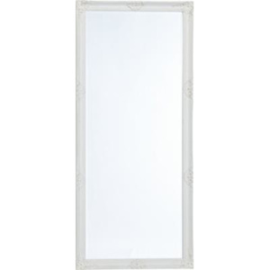 Zrkadlo SASKIA 180x80 cm - biela, zlatá