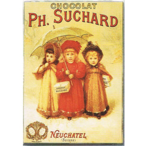 Plechová cedule Ph. Suchard