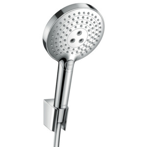Hansgrohe Raindance Select E - Sada ruční sprchy S 120/držáku Porter, 1250 mm, chrom 26701000