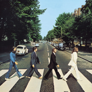 Plechová cedule The Beatles Abbey Road