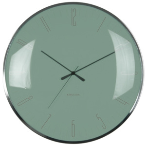 Nástěnné hodiny Warp, 40 cm, zelená
