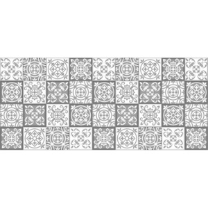 FLOORART Vinylový koberec Damero gris 65x150 cm