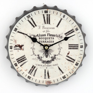 Nástěnné hodiny Fleuriste 19cm