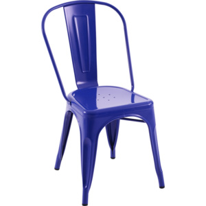 KHome Židle TOWER c.modrá kov