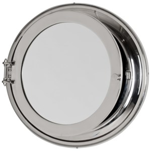 Zrkadlo INDUSTRIAL 54 cm - strieborná