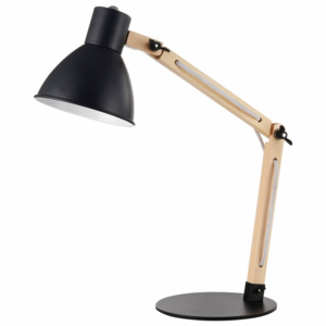 Dřevěná stolní lampa Maytoni APEX MOD147-01-B