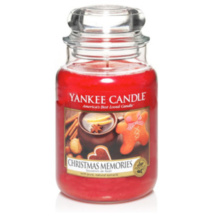 Yankee Candle – vonná svíčka Christmas Memories, velká 623 g