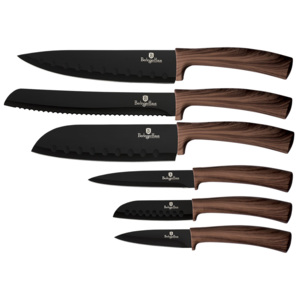 Berlinger Haus 6dílný set nožů s nepřilnavým povrchem Forest Line